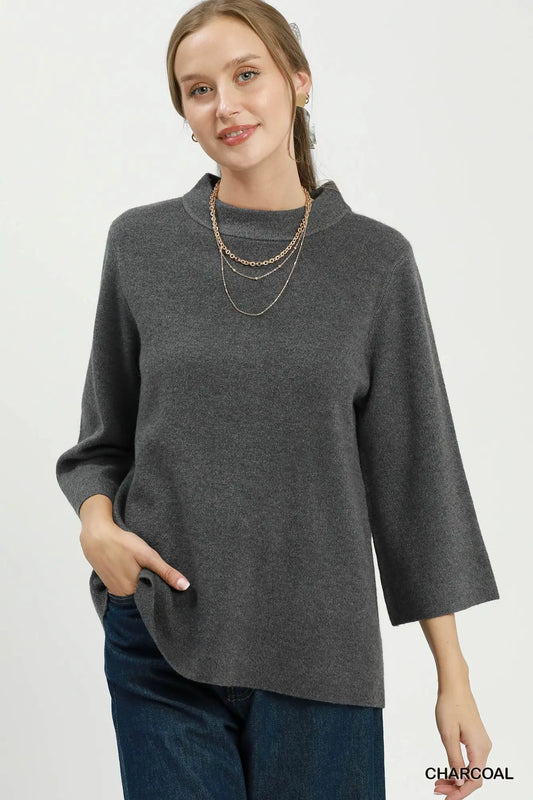 Charcoal Charm Top
