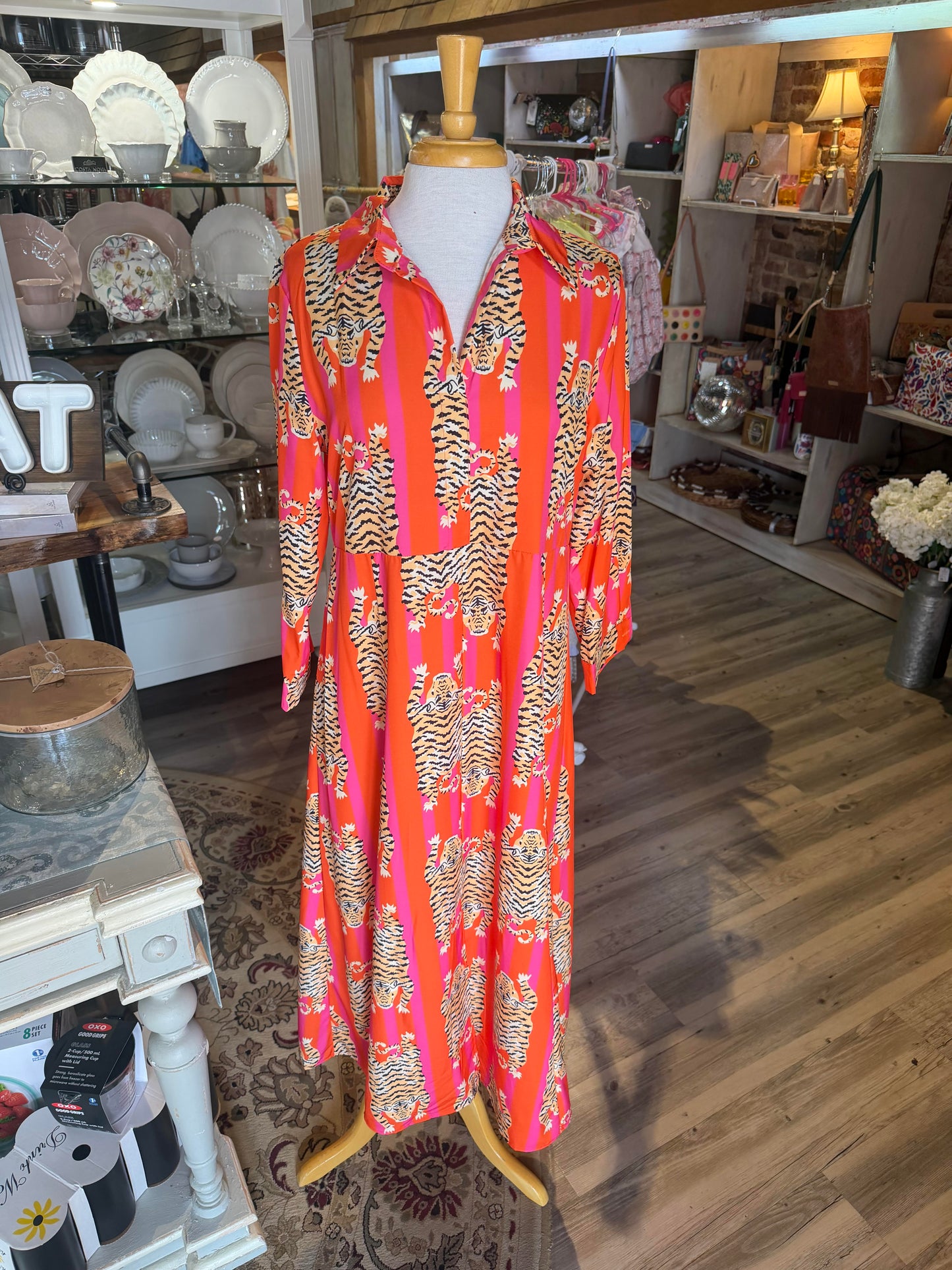 Colorful Tiger Dress
