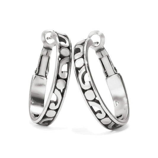 Brighton Contempo Small Silver Hoop ER  JE9710