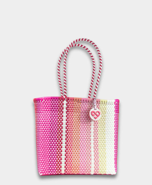 Maria Victoria Coral Tote Medium