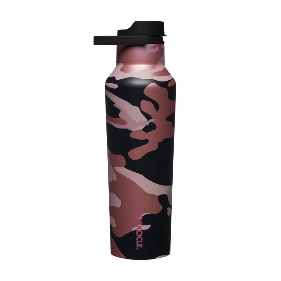 Corkcicle Rose Camo Canteen 32oz