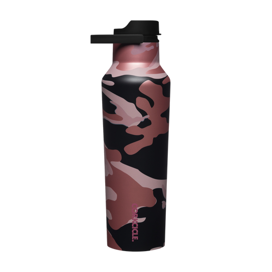 Corkcicle Rose Camo Canteen 32oz