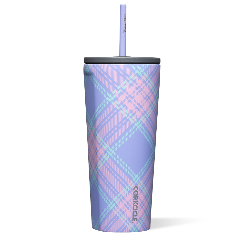 Corkcicle Springtime Plaid 24oz