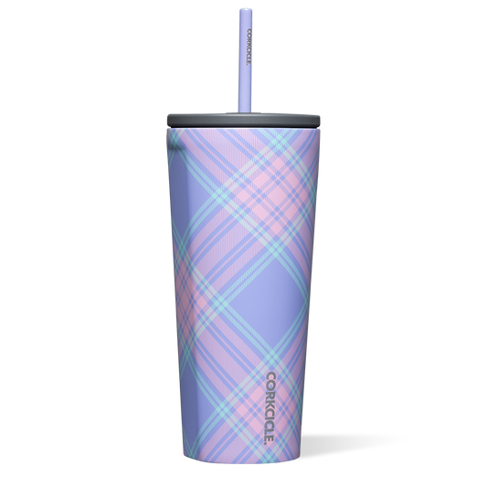 Corkcicle Springtime Plaid 24oz