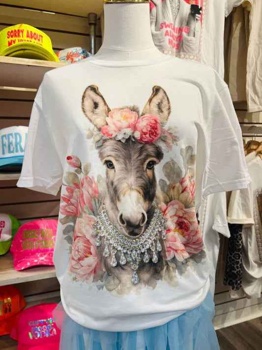 Dazzle Donkey Tee