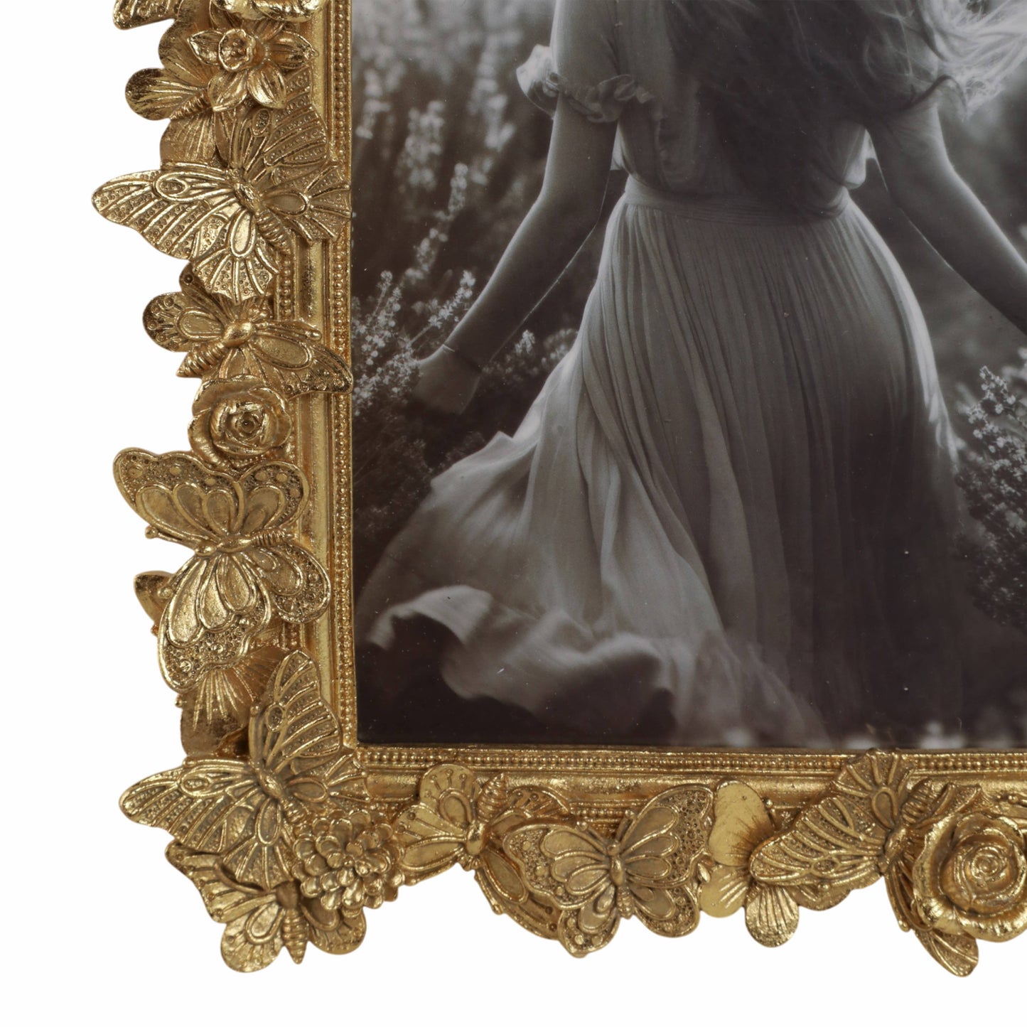 Butterfly Gold Frame  5x7 in.
