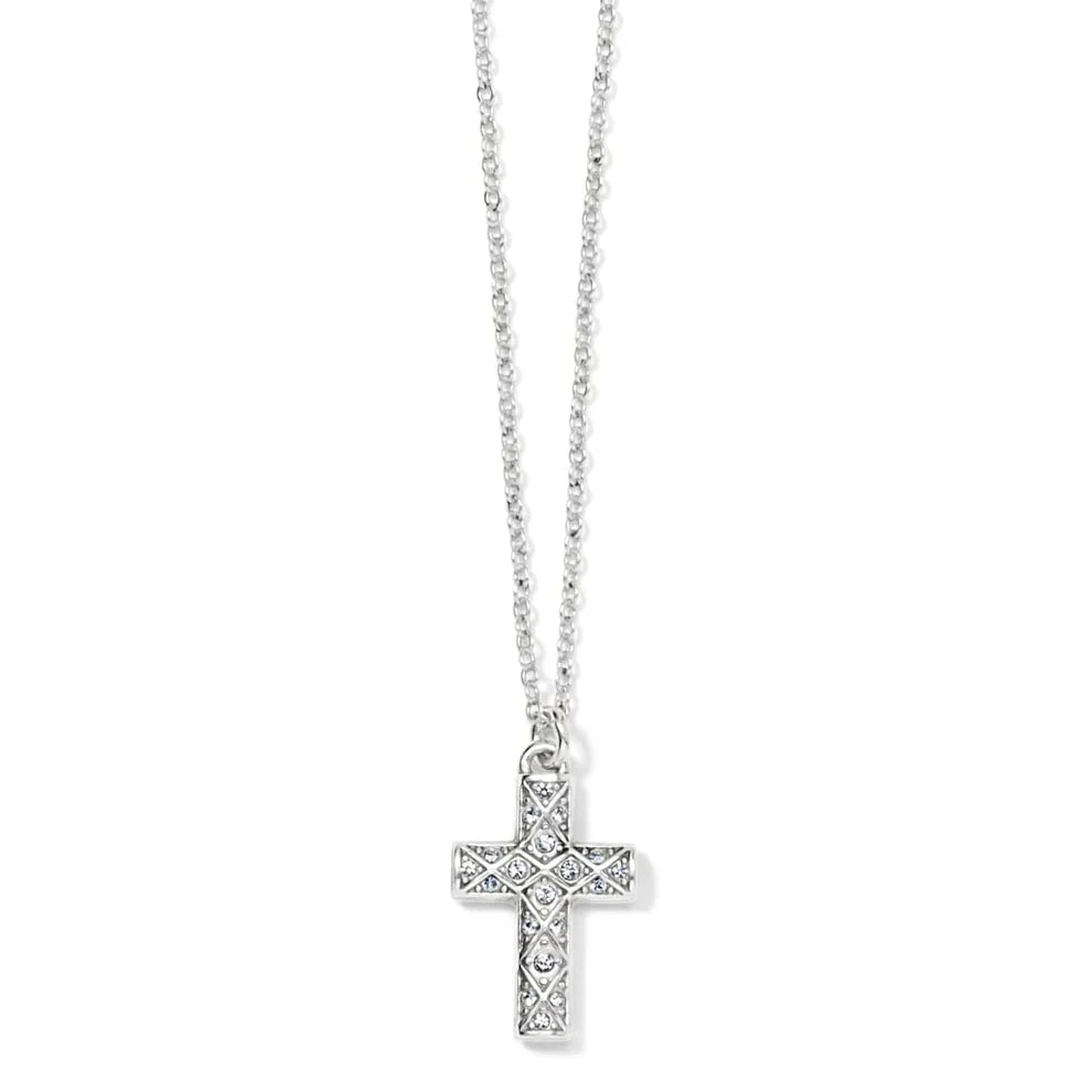 Brighton Diamond Cross Necklace JN1552