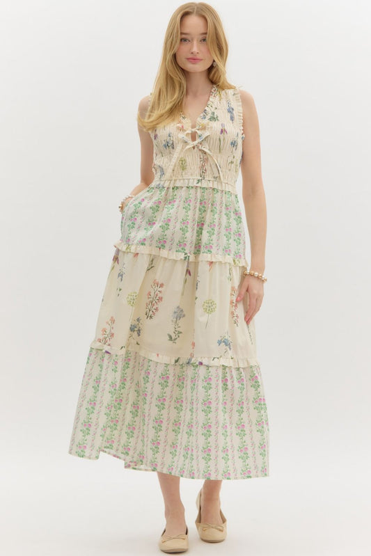 Elle Cream Dress