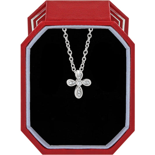 Brighton Silver Enchanting Cross NK (in box)  JD7020