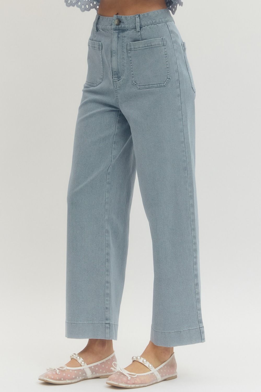 Light Blue Denim Pants