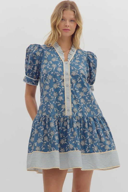 Vintage Florals Dress