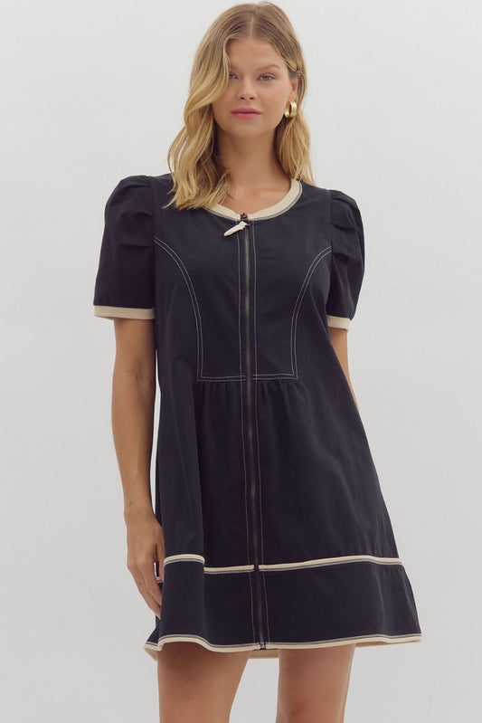 Black Voltage Dress