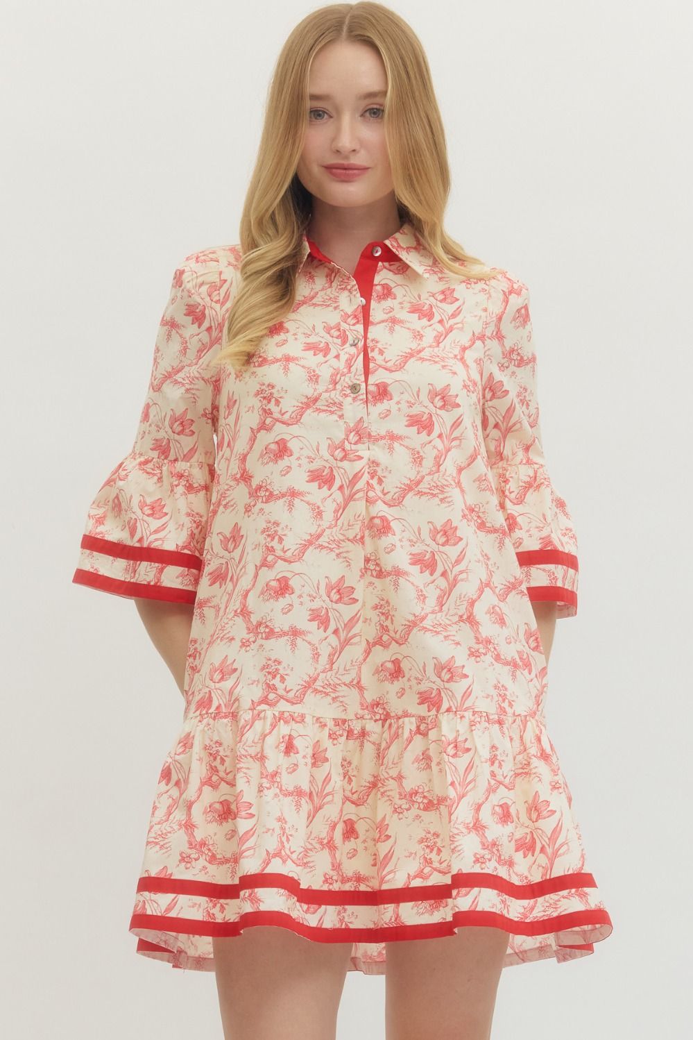 Vintage Toile Dress