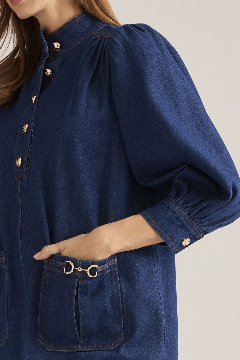 The Denim Darling Dress