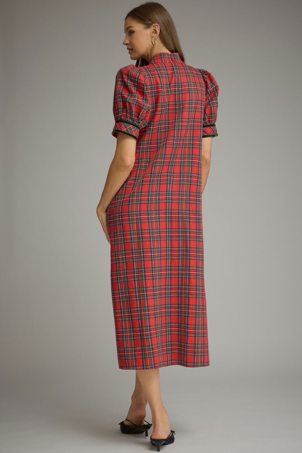 The Scarlet Plaid Dress