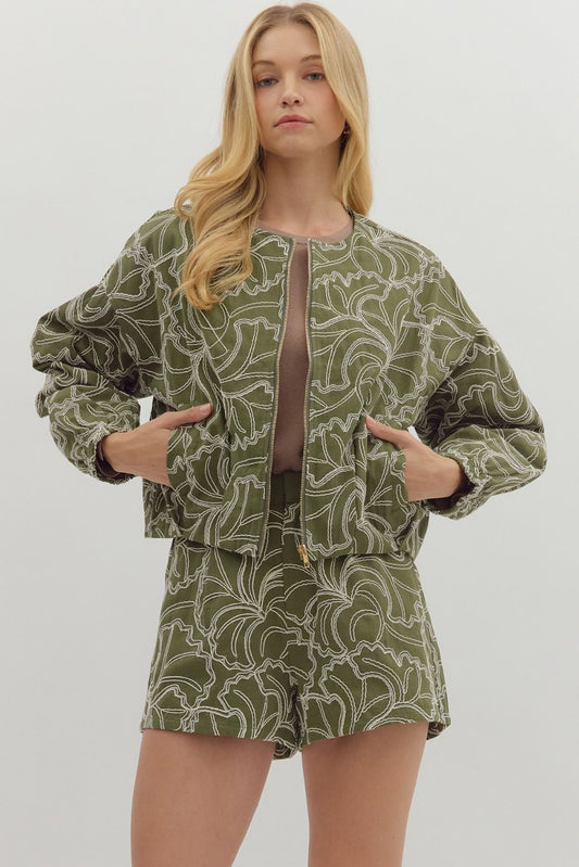 Trail of Flowers Jacket
