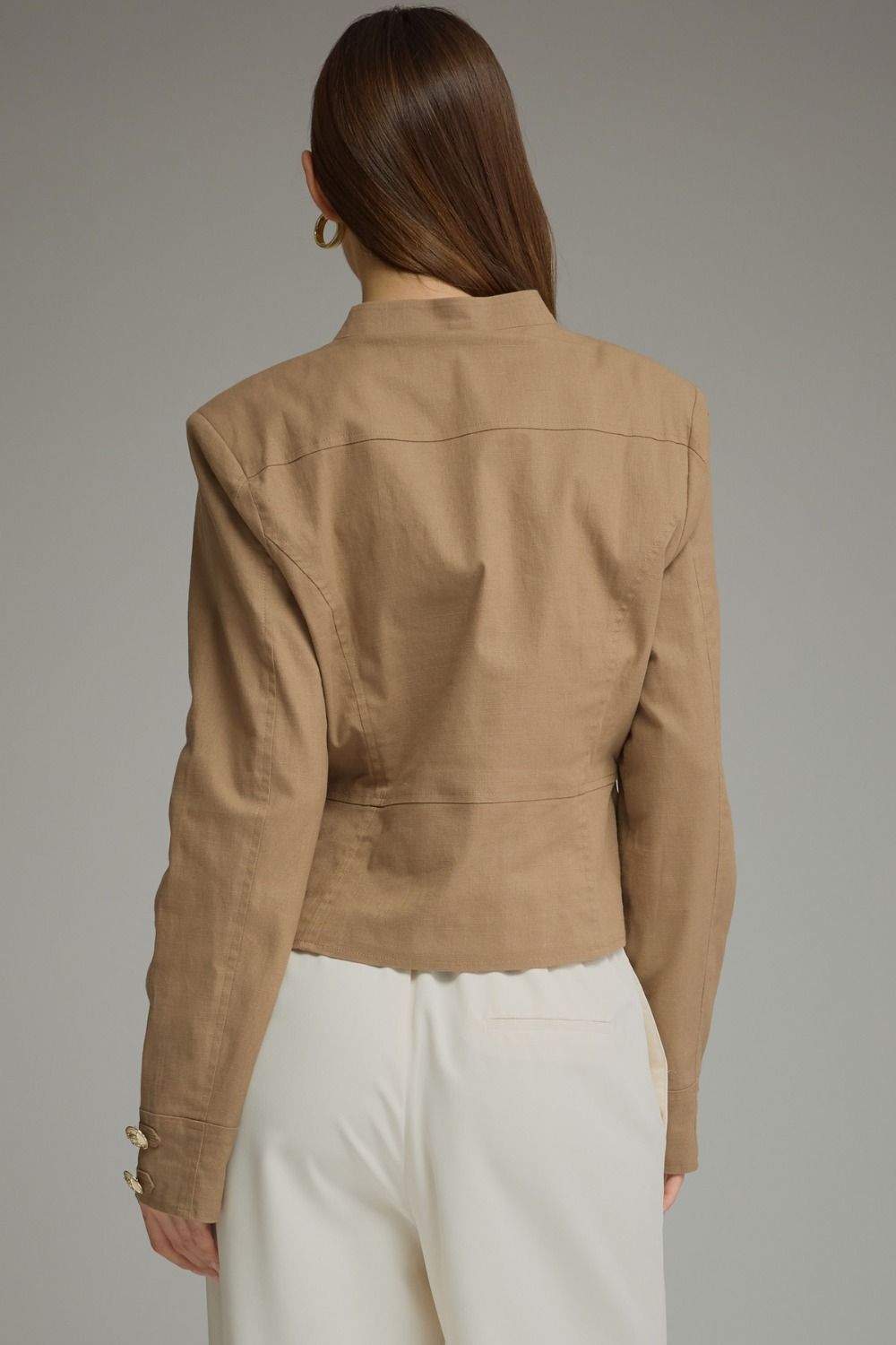 Cafe Latte Jean Jacket