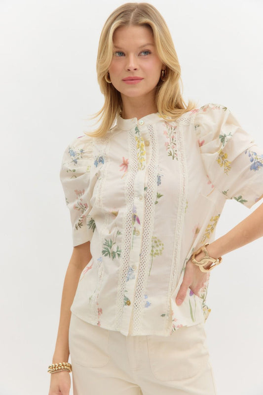 Sammy Cream Top
