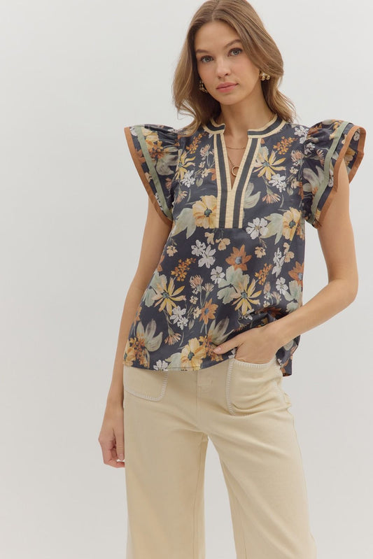 Bloom Where You Wander Top