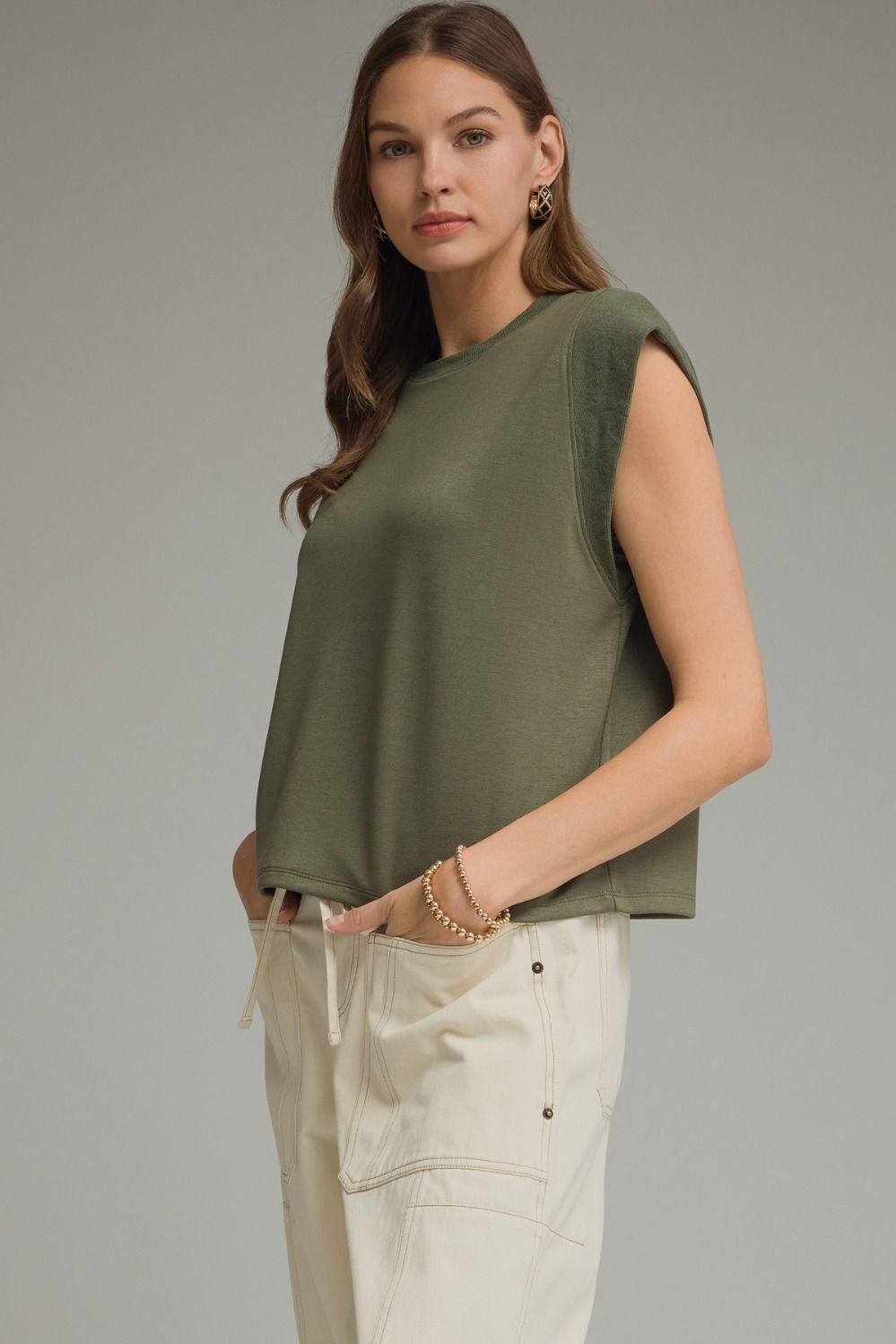 Moss and Main Top