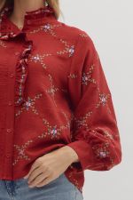 Elle Embroidered Top