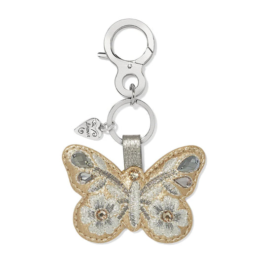 Brighton Gold Everbloom Shimmer Handbag Fob