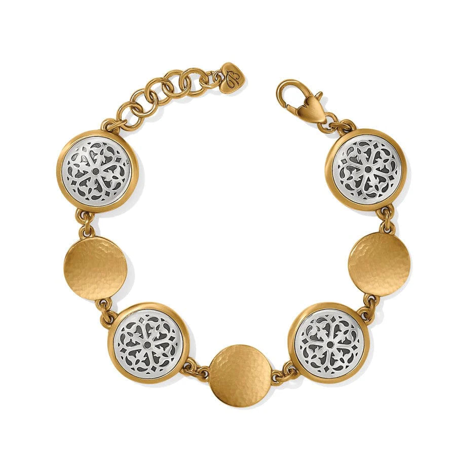 Brighton Ferrara Two-Tone Luce Link Bracelet