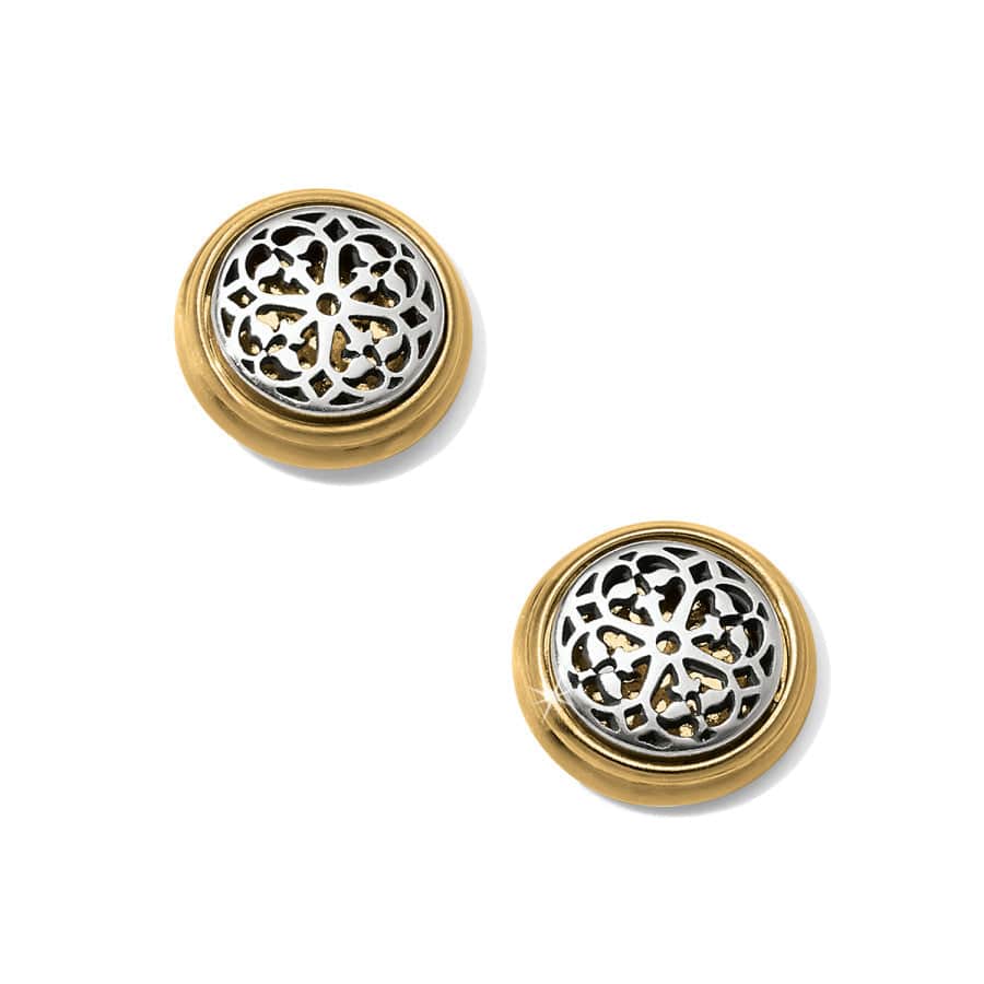 Brighton Ferrara 2-Tone Post Earrings JA5802