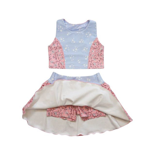 Floral Ace Skort Set