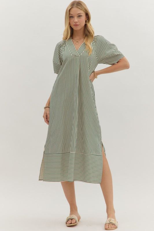 Forest Lines Dress