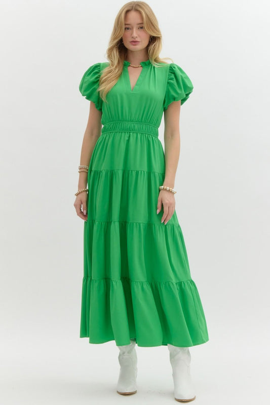 Green Botanica Dress