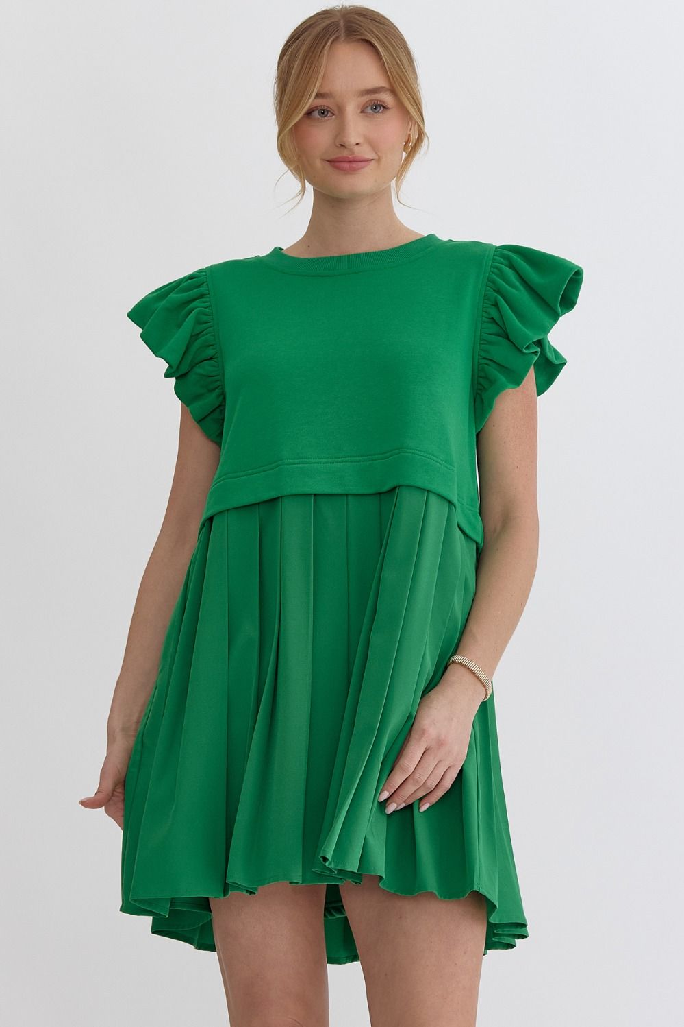 Harper Green Dress