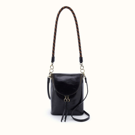 Hobo Fern Duo Crossbody- Black