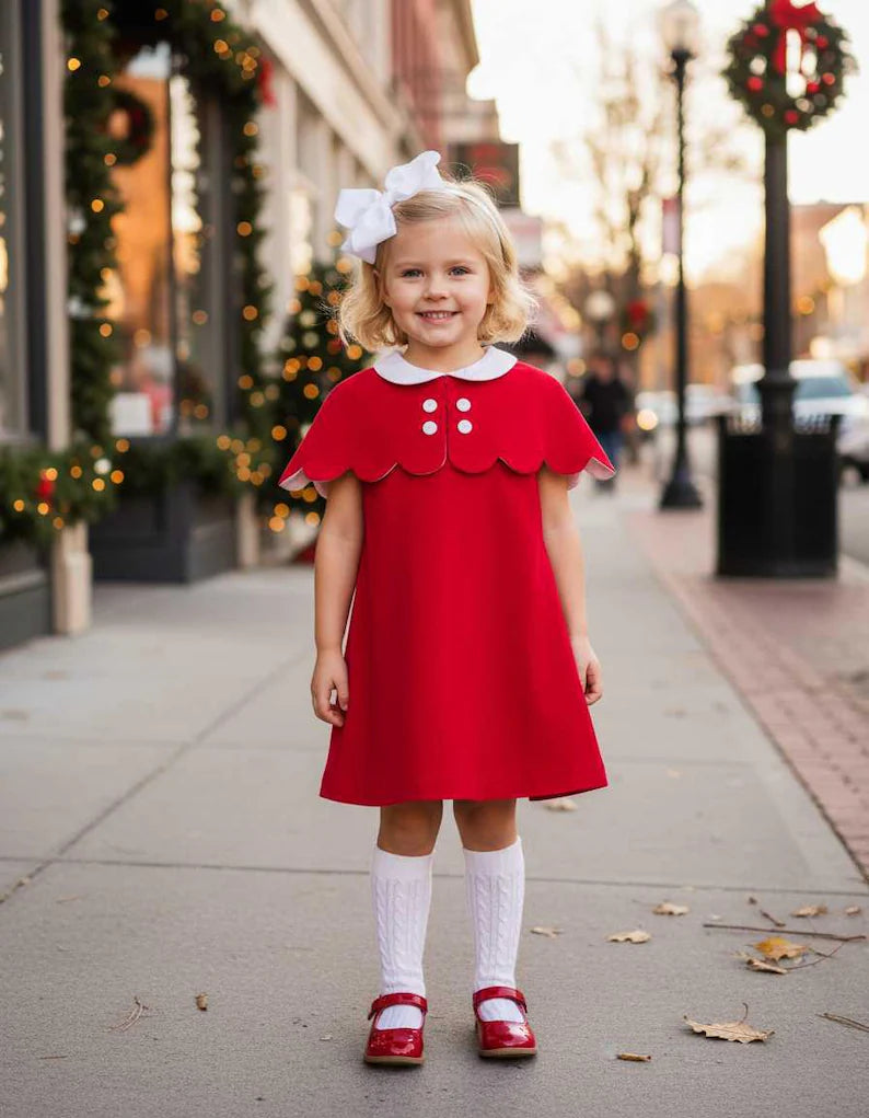 Ruby Capelet Dress