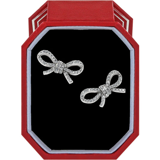 Brighton Illumina Bow Post Earrings Gift Box