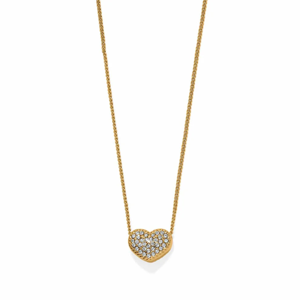Brighton Illumina Celeste Heart Petite Gold   JM7730