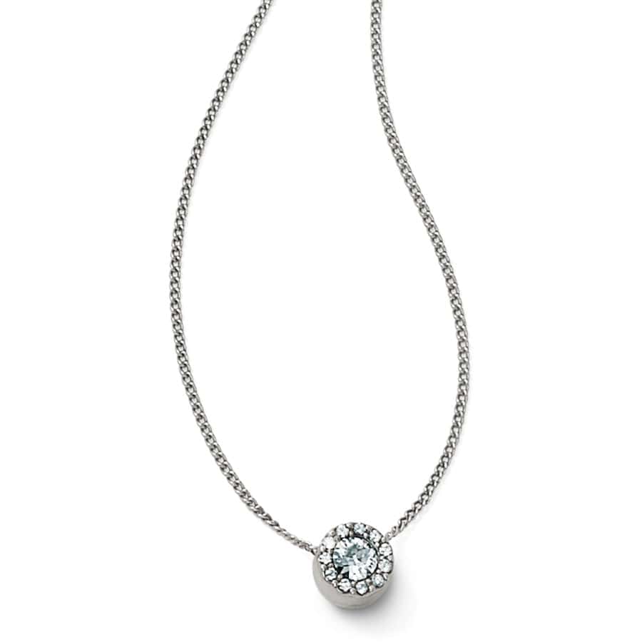 Brighton Illumina Solitaire Necklace Silver