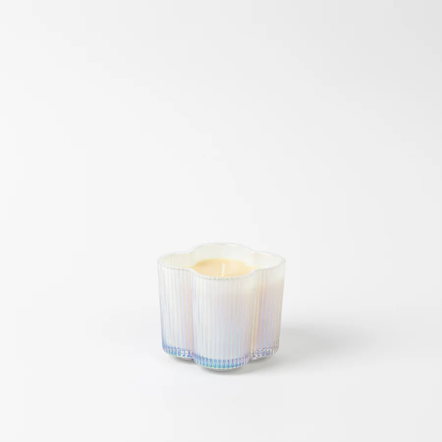Sweet Grace Candle Iridescent Ribbed