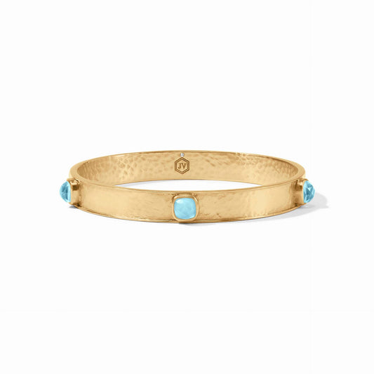JV Catalina Stone Bangle Capri Blue