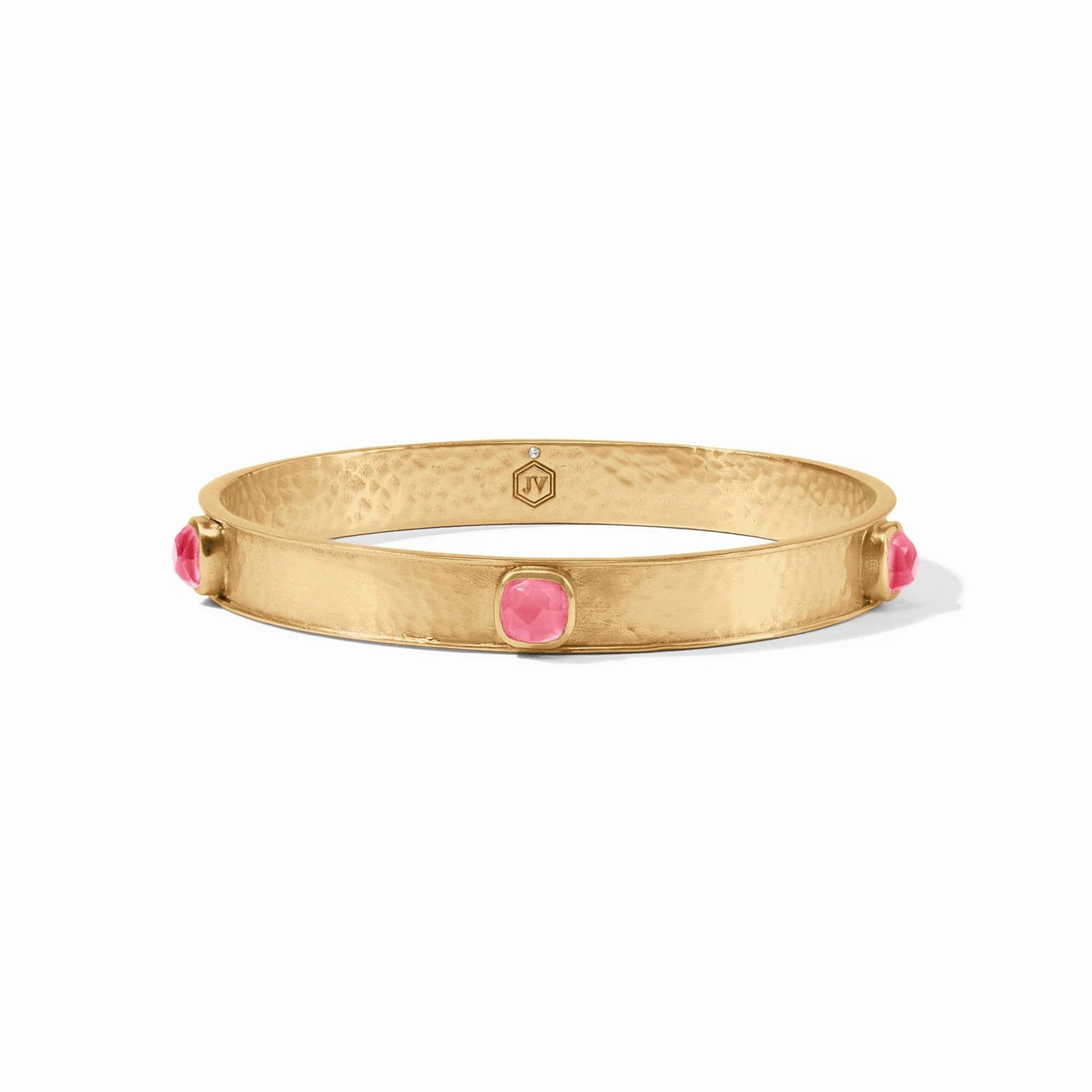 JV Catalina Stone Bangle Pink Peony