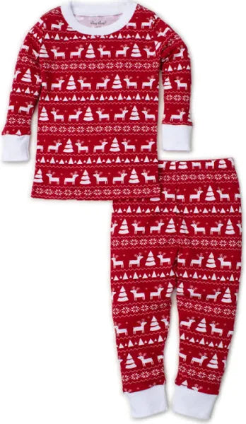 Kissy Kissy Christmas Deer PJ Set