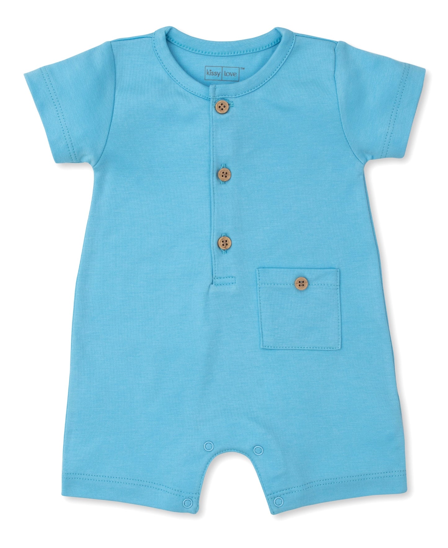 Kissy Kissy Ocean Blue Playsuit