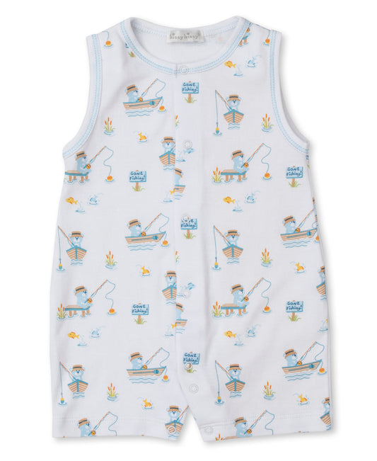 Kissy Kissy Rather Be Fishing Playsuit