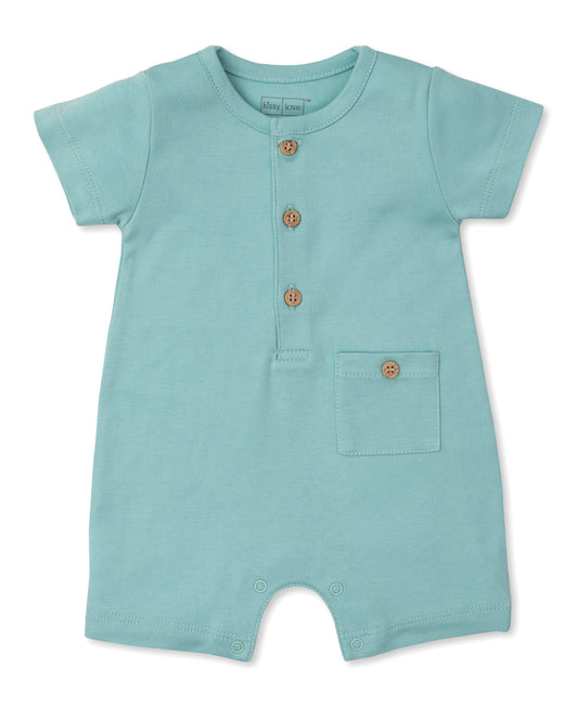 Kissy Kissy Turquoise Playsuit