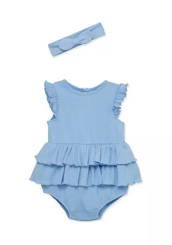 Little Me Chambray Blue Bubble