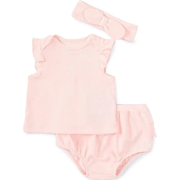 Little Me Light Pink Bloomer Set