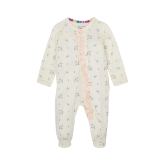 MM Penguin Pints Footie W/ Ruffle