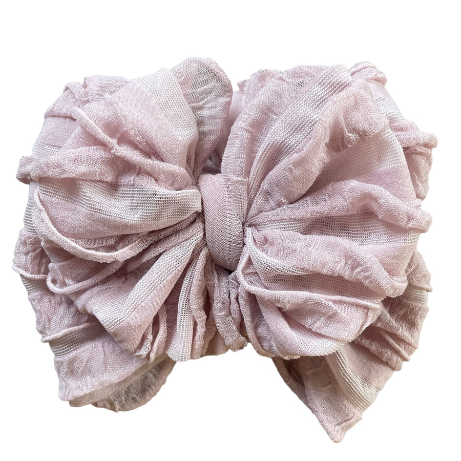 Rockin Royalty Ruffled Headband Bows