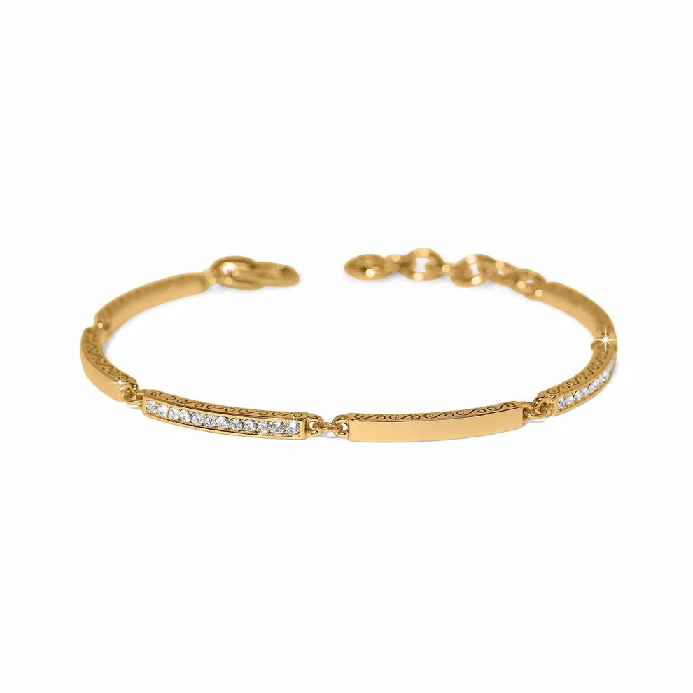 Brighton Meridian Geo Bar Bracelet Gold
