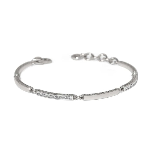Brighton Meridian Geo Bar Bracelet Silver